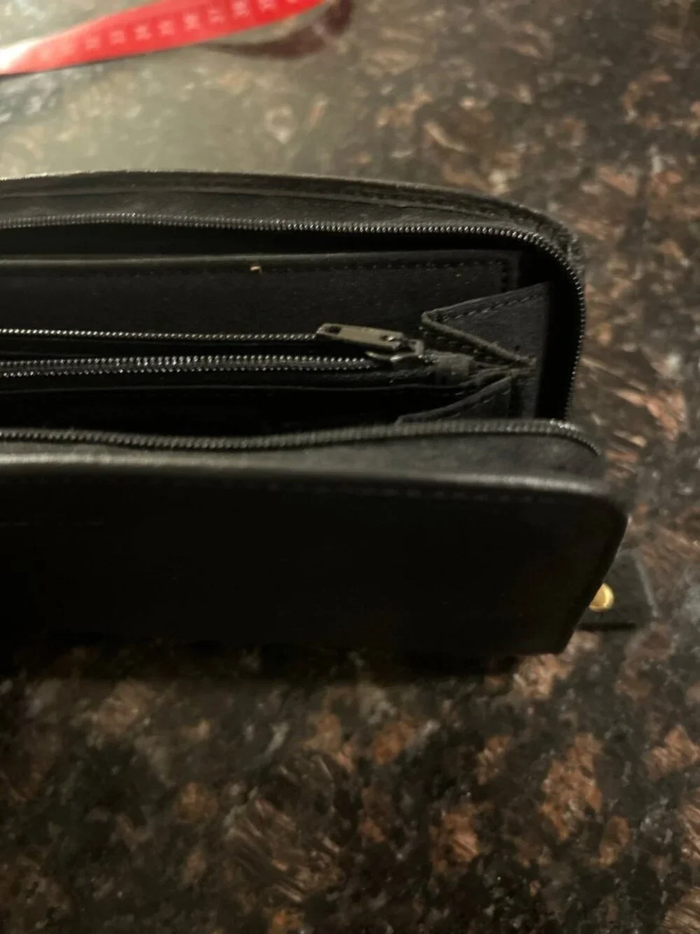 Liz Claiborne vintage y2k deadstock fresh look leather wallet with box checkbook